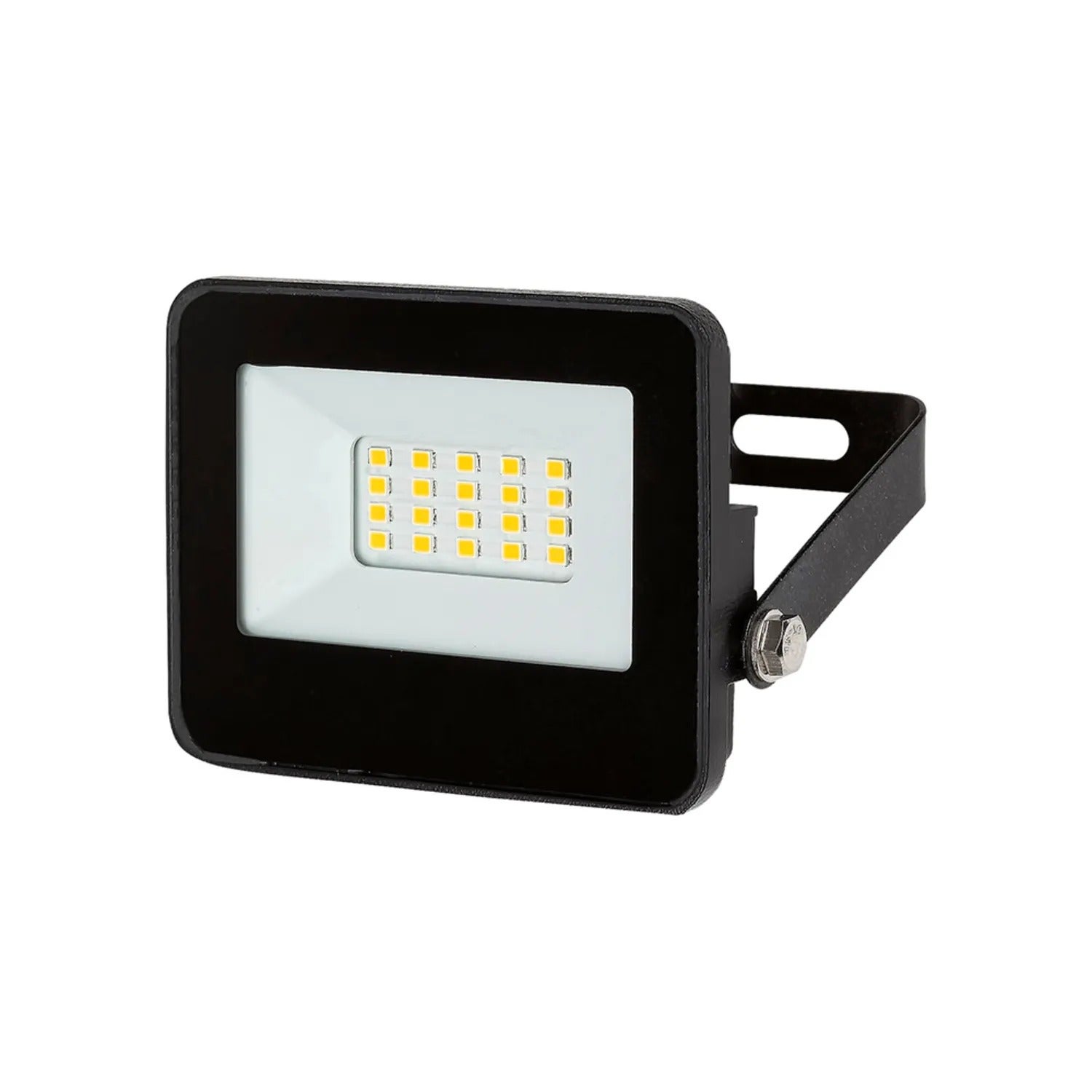 Naświetlacz halogen Flood LED 10W Neutralna biel 1100lm czarny wym:7,7x10,3x2,3cm IP65 Rabalux