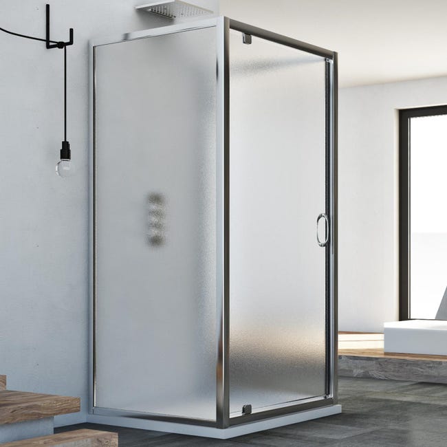 Box a 3 lati 80x140x80 scorrevole vetro trasparente | Kamalu Box a 3 lati 80x140x80 scorrevole vetro trasparente | Kamalu