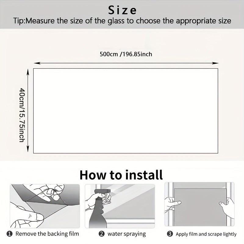 Folia mozaikowa na okna z różnymi efektami świetlnymi, 2 rolki, naklejki statyczne bez kleju do dekoracji domu i biura - 5