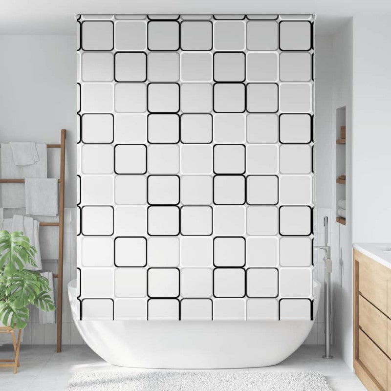 Roleta prysznicowa 150x240 cm Szerokość tkaniny 146 cm vidaXL