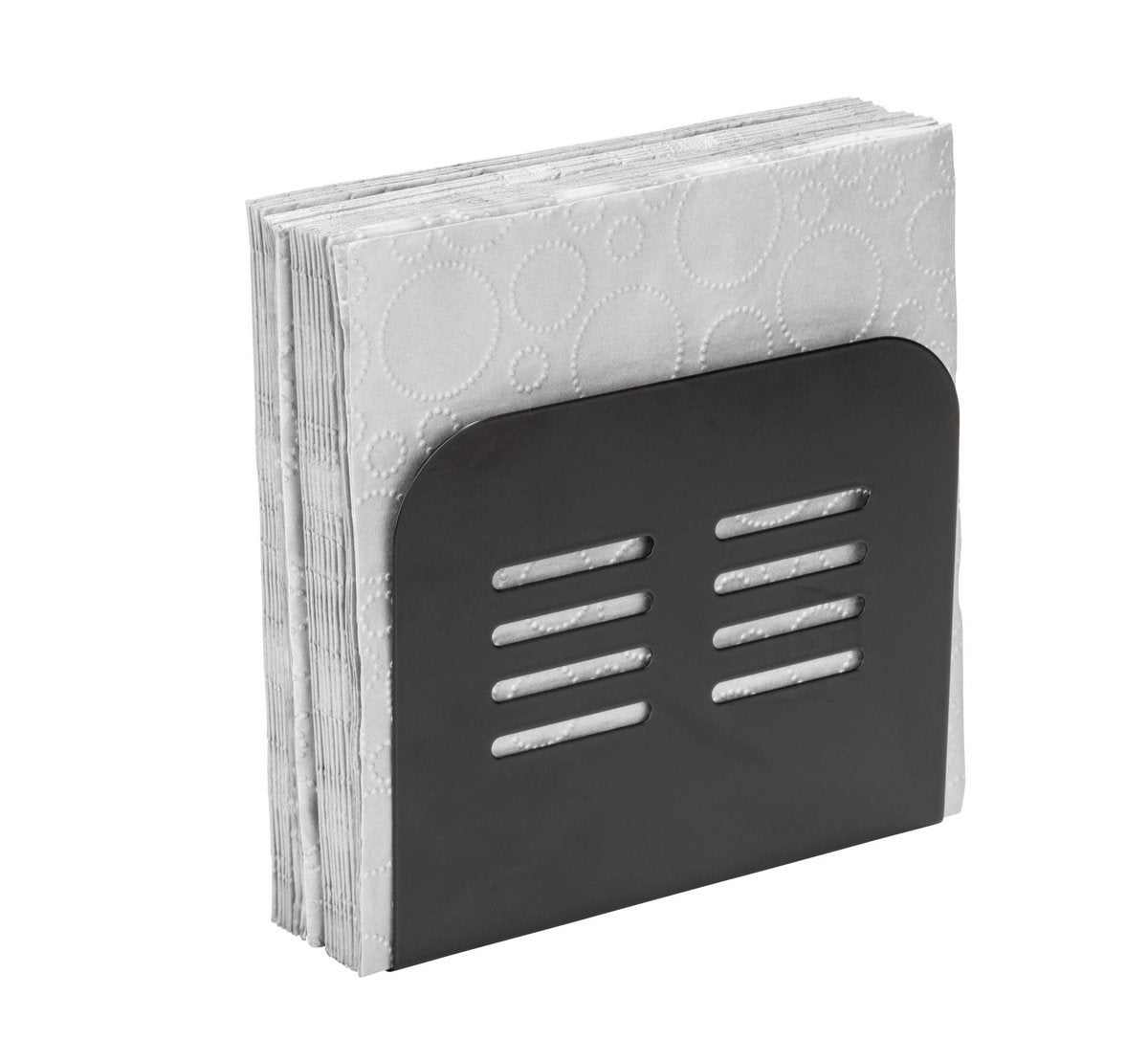 Porte-serviettes BACO, noir, WENKO, WENKO - 3