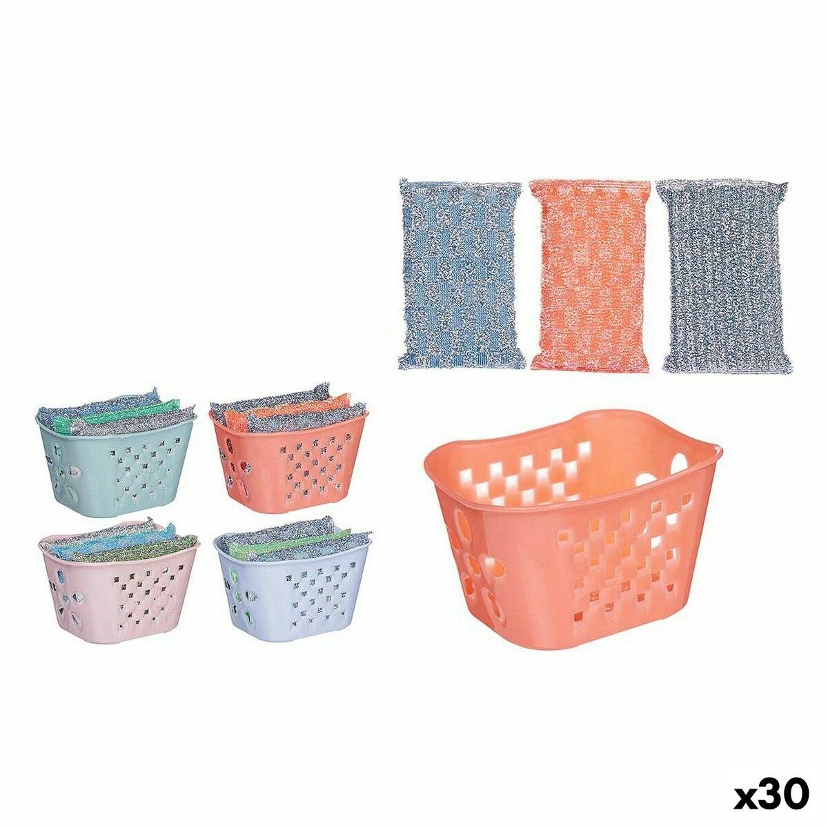 Palette Plastique PEHD 50x50x5 Cm – Grille Résistante Humidité, Charge Lourde, Antidérapante Pour Stockage