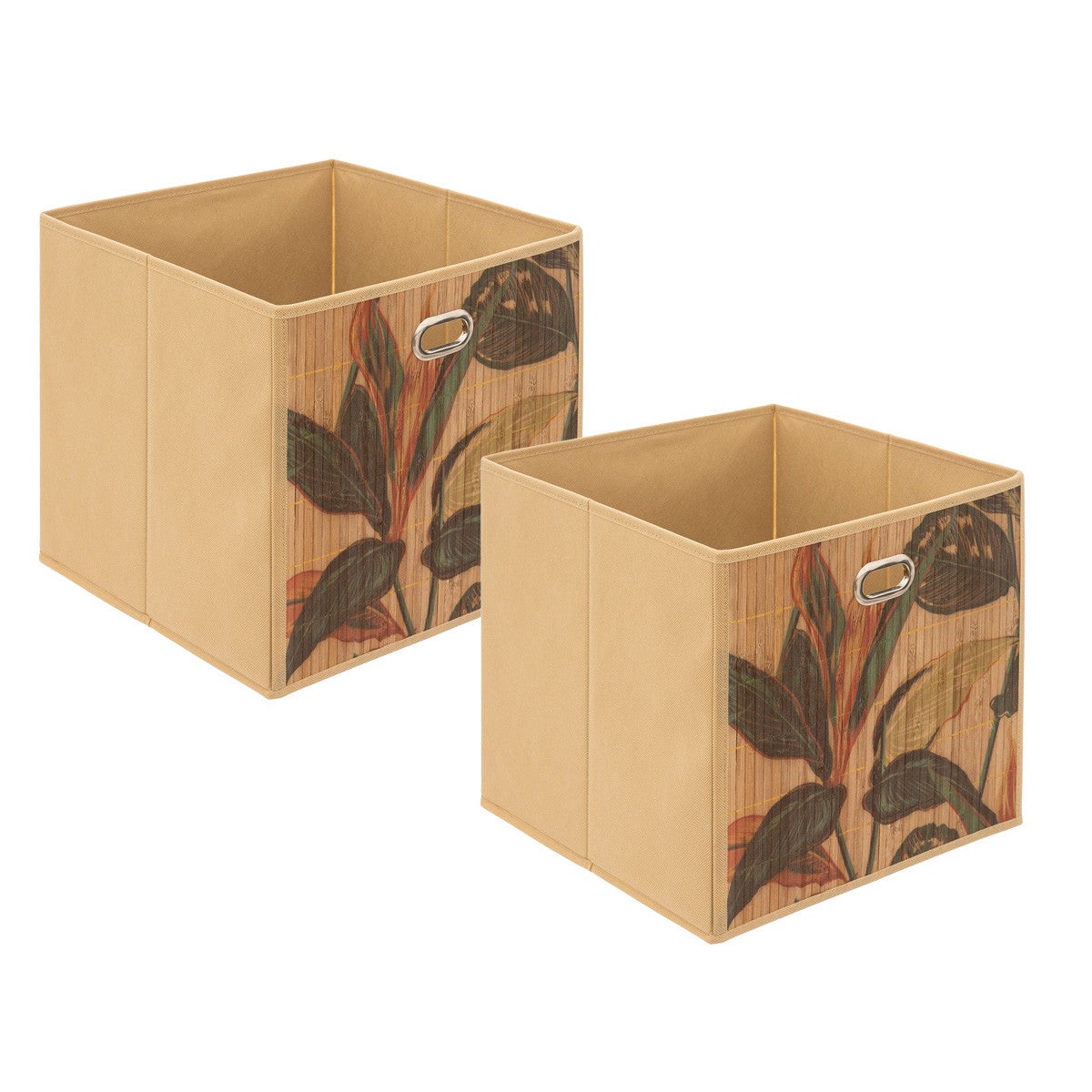 Lot De 2 Boîtes à Fiches A8 En Bois Avec Couvercle - 25 X 9,5 X 7 Cm Pour Apprentissage