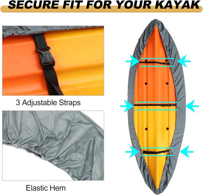 Acquista Copertura professionale universale per kayak, canoa, impermeabile, resistente ai raggi UV, per riporre la polvere in Italia a partire da 20 Acquista Copertura professionale universale per kayak, canoa, impermeabile, resistente ai raggi UV, per riporre la polvere in Italia a partire da 20
