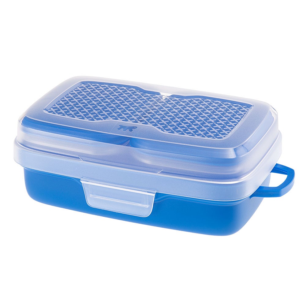 Ferplast Pet Ristò Set Ciotole Viaggio Cani Chiusura Ermetica Porta Cibo Acqua 88786527