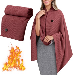 Cuscino riscaldante, 125 x 31 cm, cuscino termico elettrico per