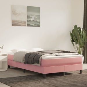 Lit Atlantic Home Collection Rex 140x200 Cm - Avec Sommier Tapissier, Surmatelas Et Coussins De Nuque - Fermeté H2, Gris Foncé