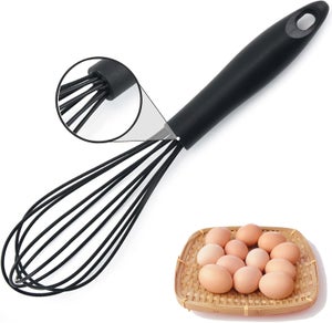 Set di 3 fruste in Silicone con rivestimento antiaderente in acciaio inossidabil
