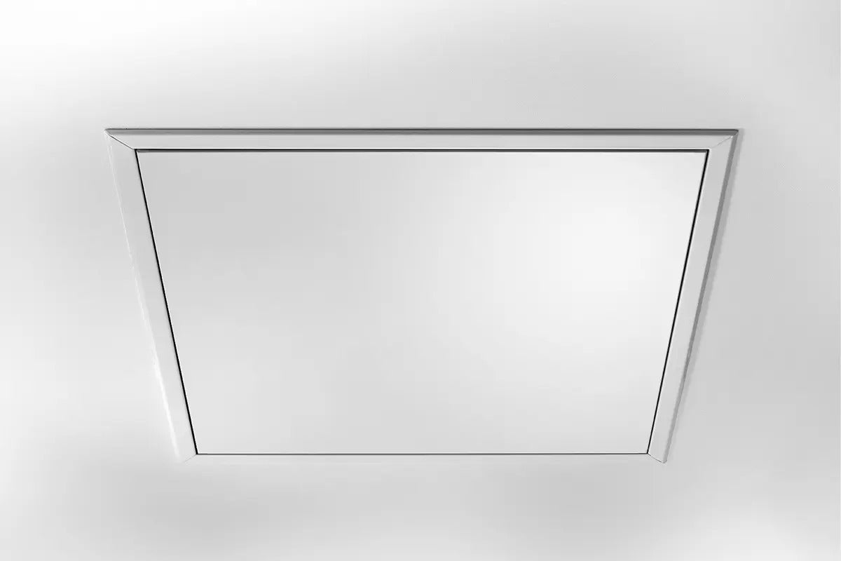 Porte d'inspection FETSoft Comfort mm 600x600 | Couleur Blanc RAL 9016 | Fermetures à pression cachées | Porte amovible | Unité de vente : 1 - 8