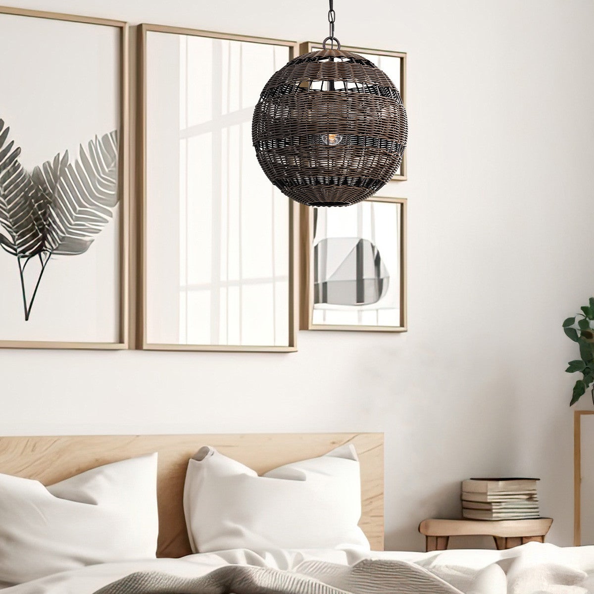 Lampa sufitowa zewnętrzna LINDENDALE western brąz 1xE27x60W wym:237,2x40,5x40,5cm IP44 Quoizel - 9