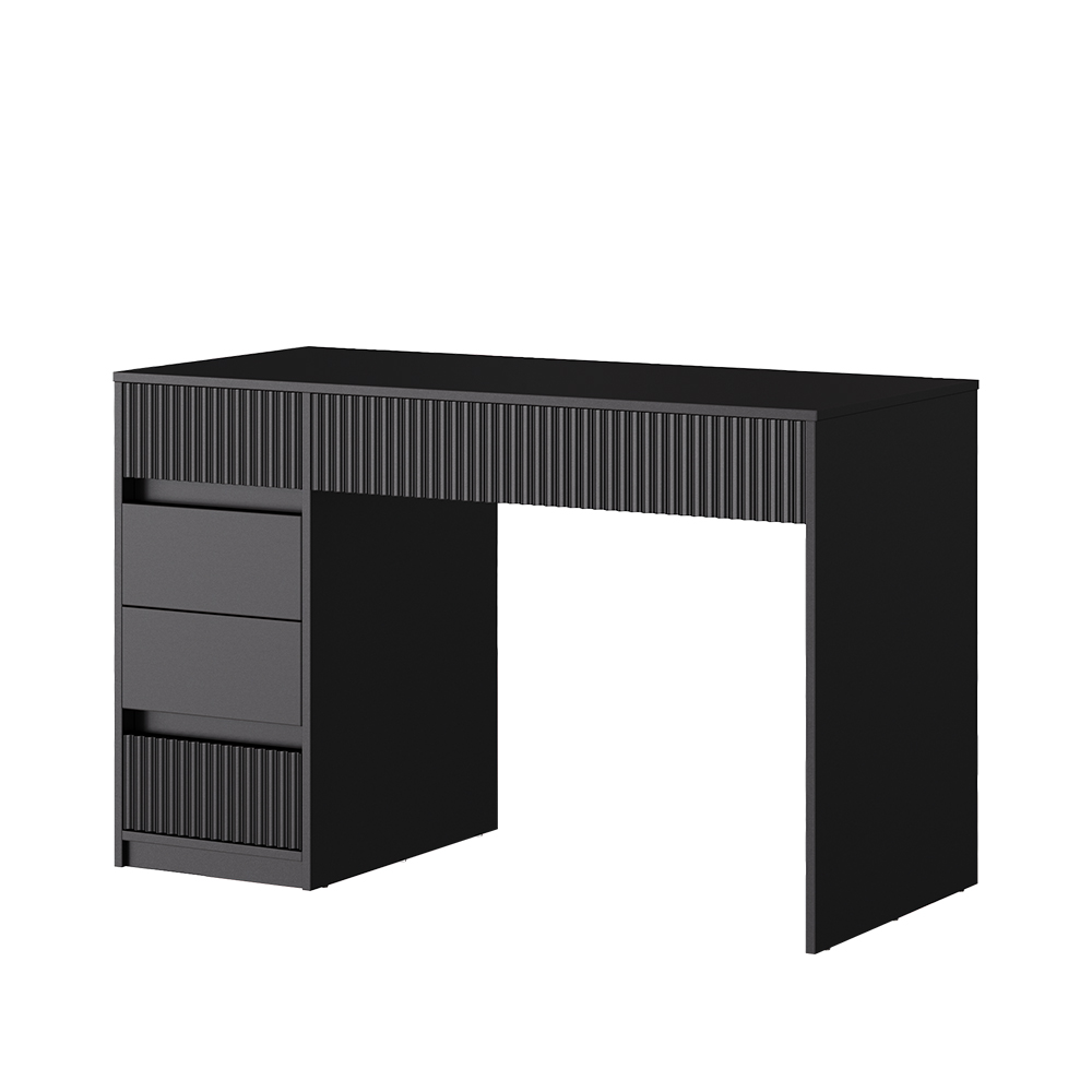 Vicco Toaletka Omira, Czarny, 120 cm Bez lusterka