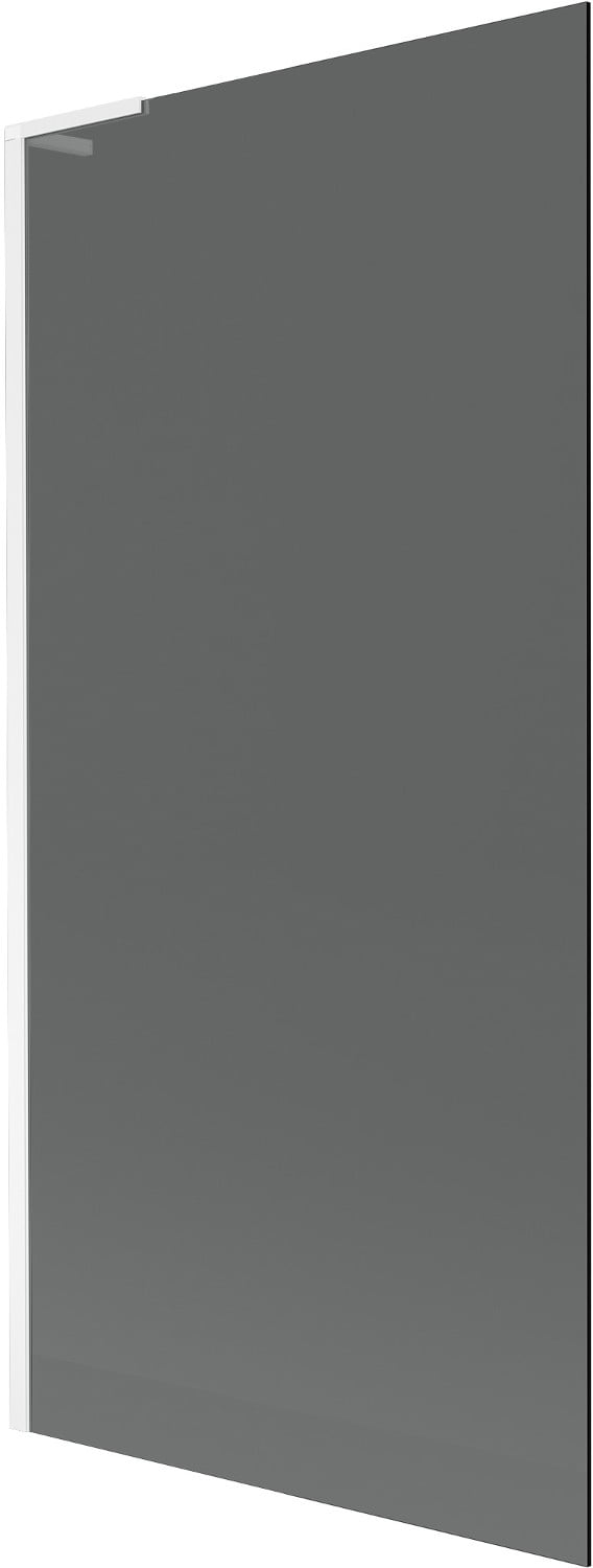 Mexen Next L parawan nawannowy 1-skrzydłowy 90 x 150 cm, grafit, biały - 895-090-000-03-40-20