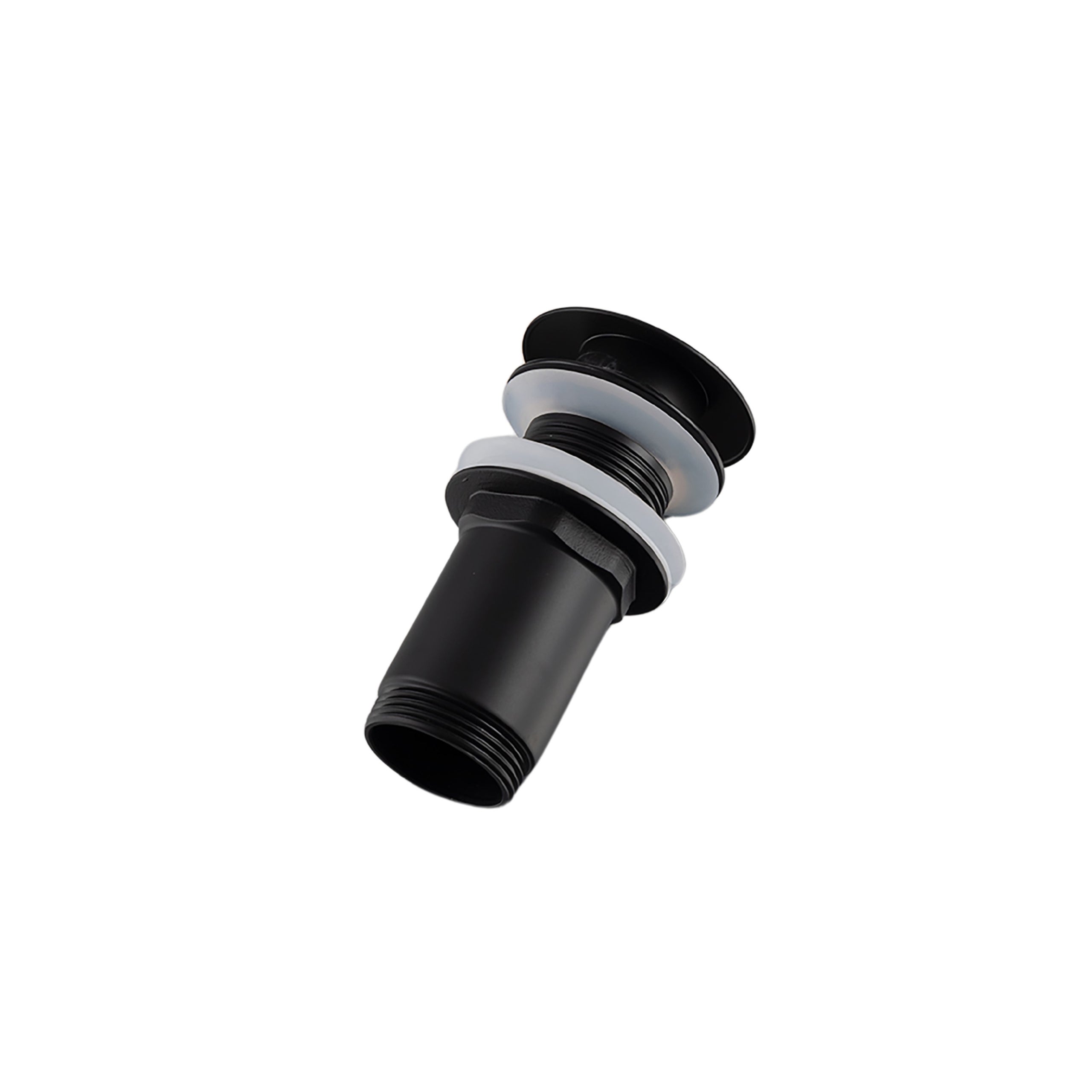 Balneo Bonde clic-clac sans trop-plein, pour lavabo, finition noir, laiton - 3