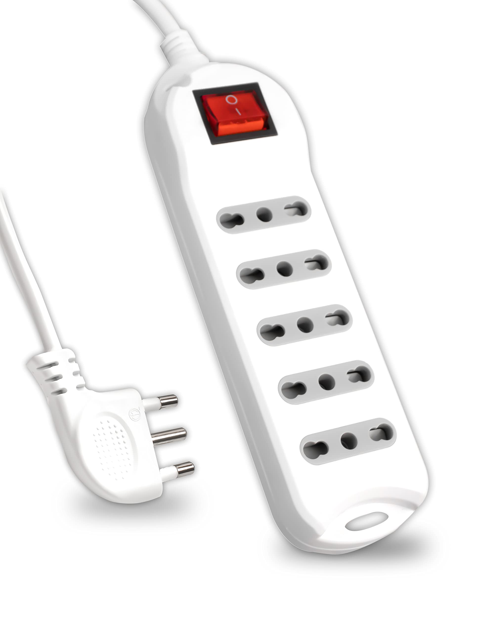 Multipresa EXTRASTAR 1,5 M – 4 Prese Bipasso Con Spina Sottile Per Posti Stretti E Comodini