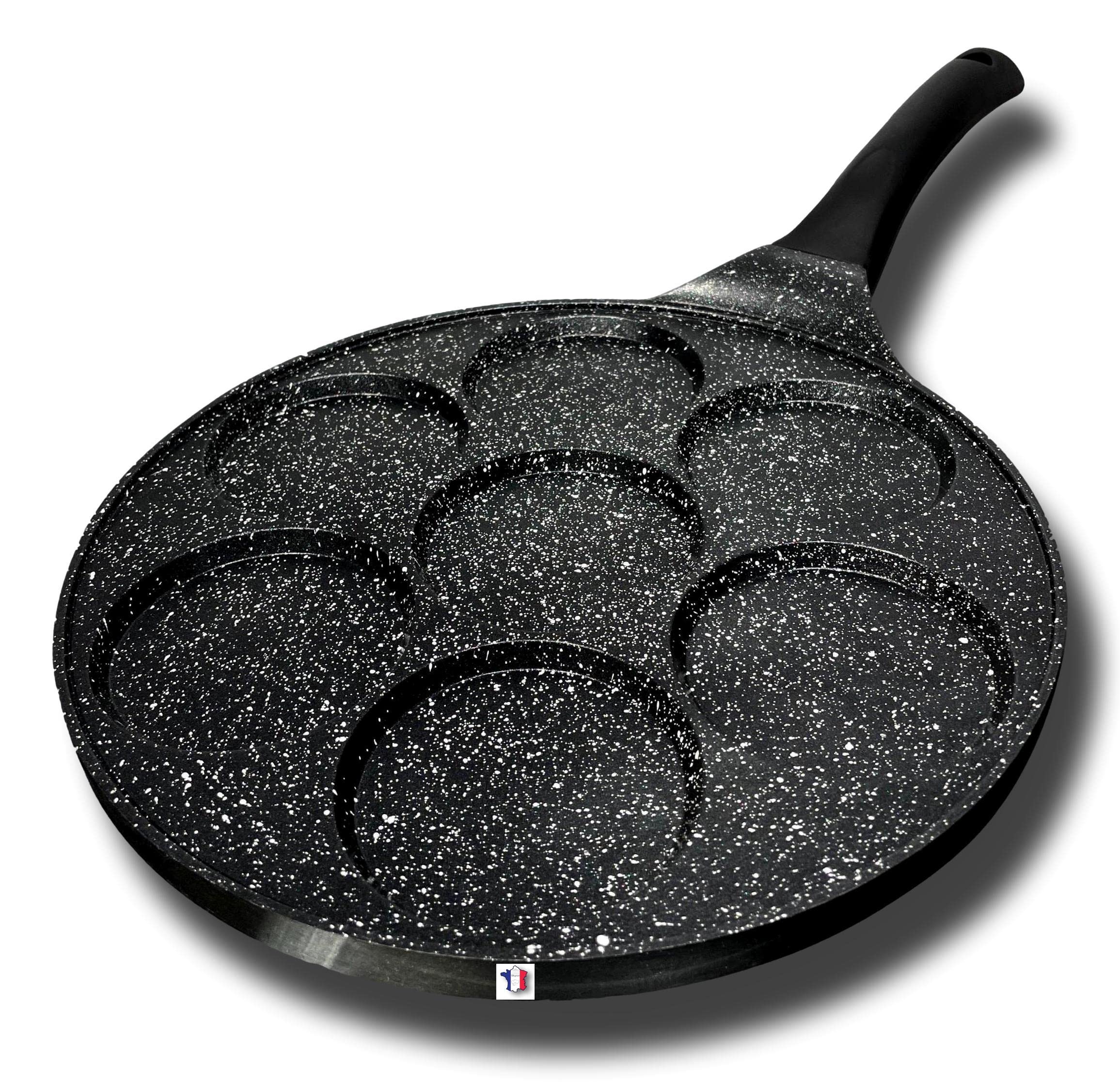 Padella Pancake Con Faccine Emoji - Antiaderente Per Induzione, Gas E Elettrico, 26 Cm - Foto 11