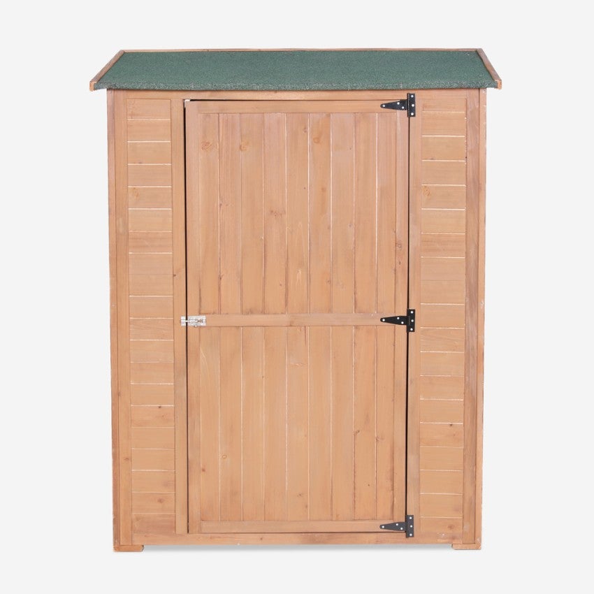 Cabane en bois pour outils de jardin 111x51x142 Smew - 2