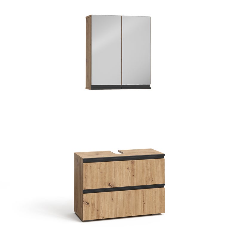 Vicco Zestaw mebli łazienkowych Torren, Rzemieślnik, 2 części