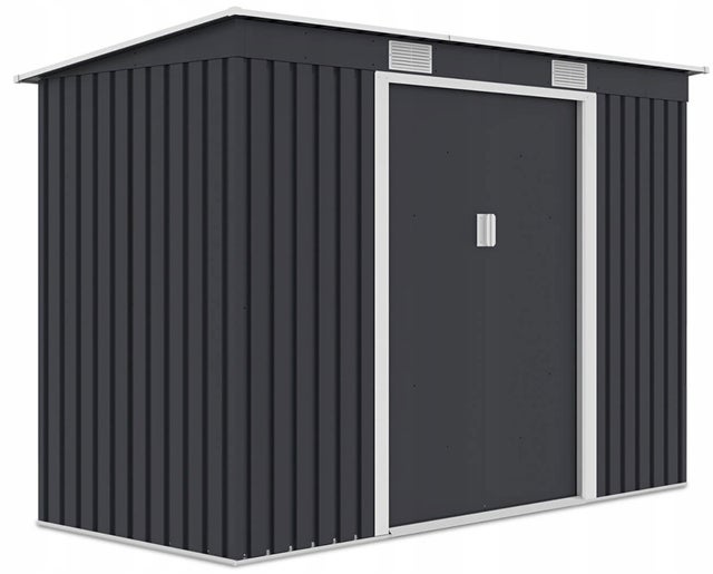 Domek Ogrodowy Narzędziowy na Narzędzia Szopa OREGON 261x121cm Metalowy 1 szt