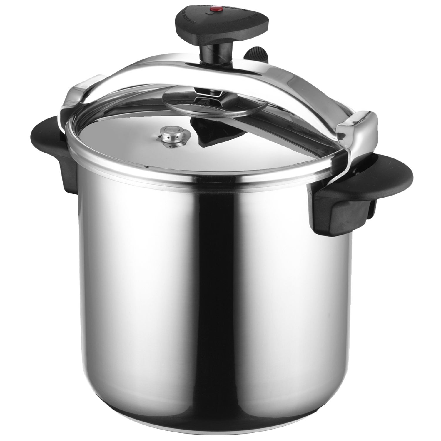 Magefesa Star Recta, Olla Express Tradicional, 14 Litros, Acero Inoxidable 18/10, Para Todo Tipo De Cocinas, Inducción, 3 Sistemas De Seguridad Acero Inoxidable, Leroy Merlin