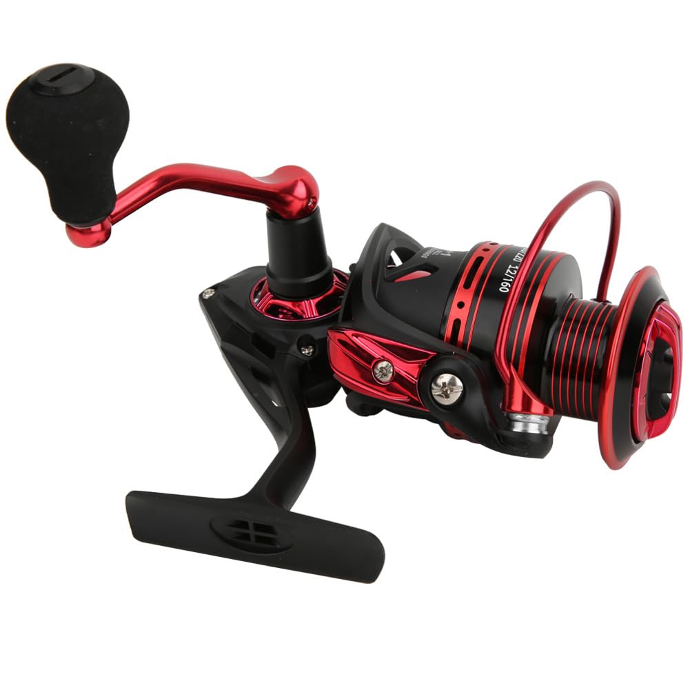 Accessorio per attrezzatura per mulinello da pesca con bobina da pesca in metallo resistente con 5 + 1 cuscinetti (DS4000) - 9