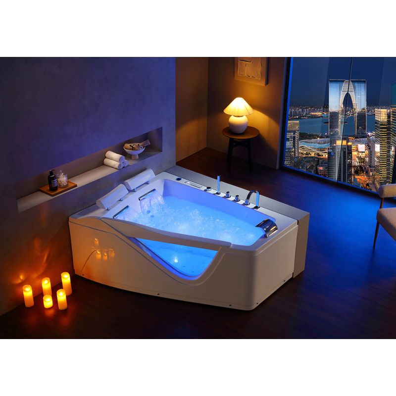 Baignoire balnéo D-Neptune 47 jets Whirlpool - 9