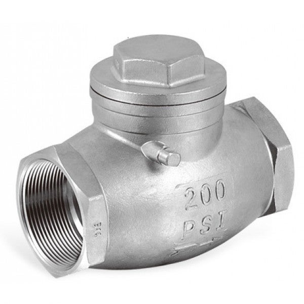 Clapet Anti-retour Laiton 1/2" - Lot De 2 Avec Joints - Pour Chauffe-eau, Toilettes, Machine à Laver - 6