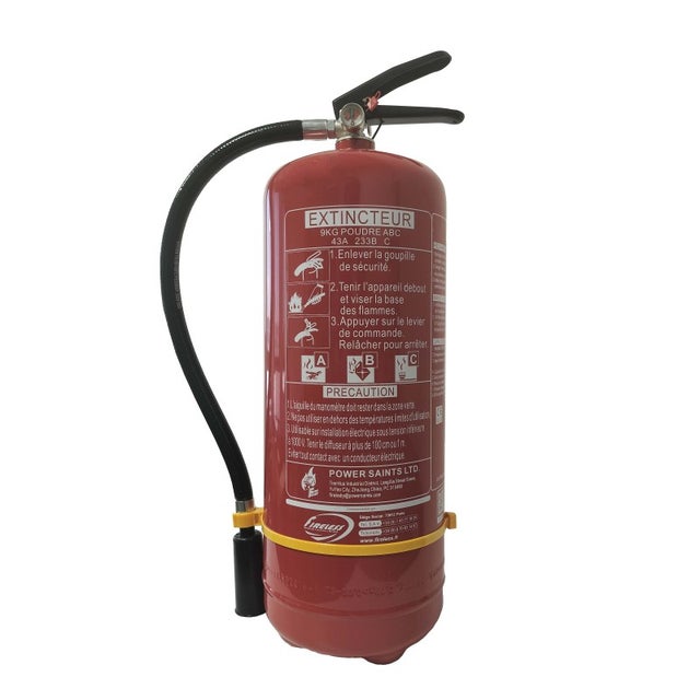 Extincteur 9KG Poudre classe ABC NF NEUTRONIC