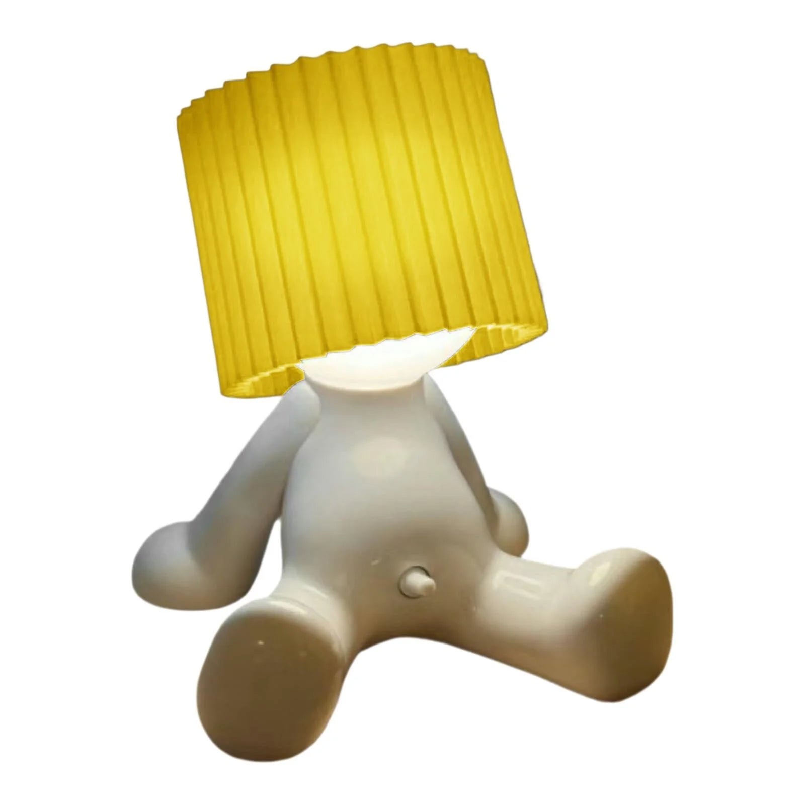 Lampa stołowa Shy Boy, lampa Shy Boy, kreatywna lampa do ładowania A Little Shy Man, do dekoracji domu