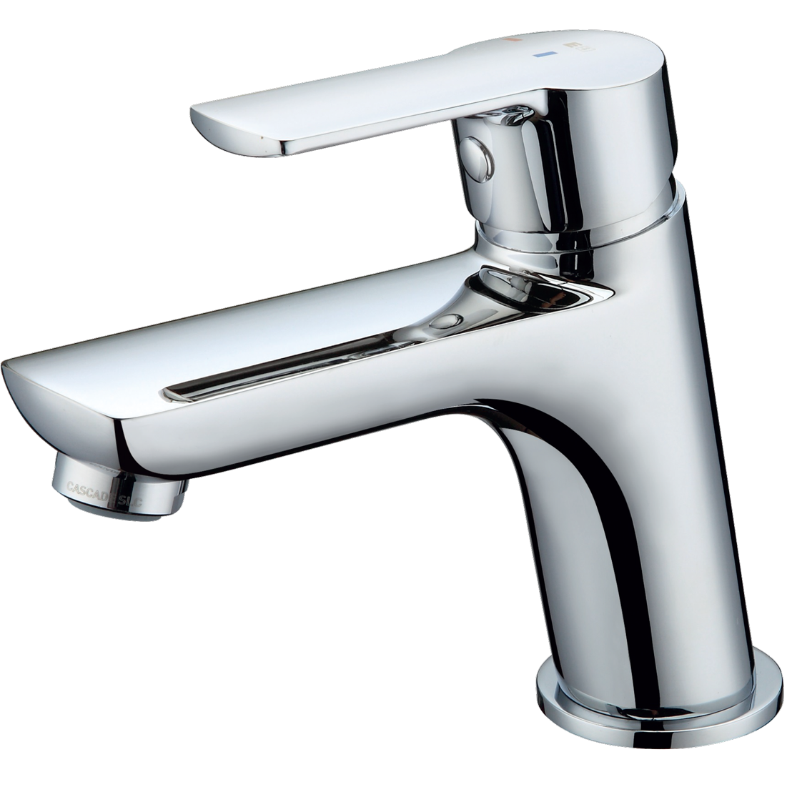 Incli chromowana bateria umywalkowa z oszczędnością energii