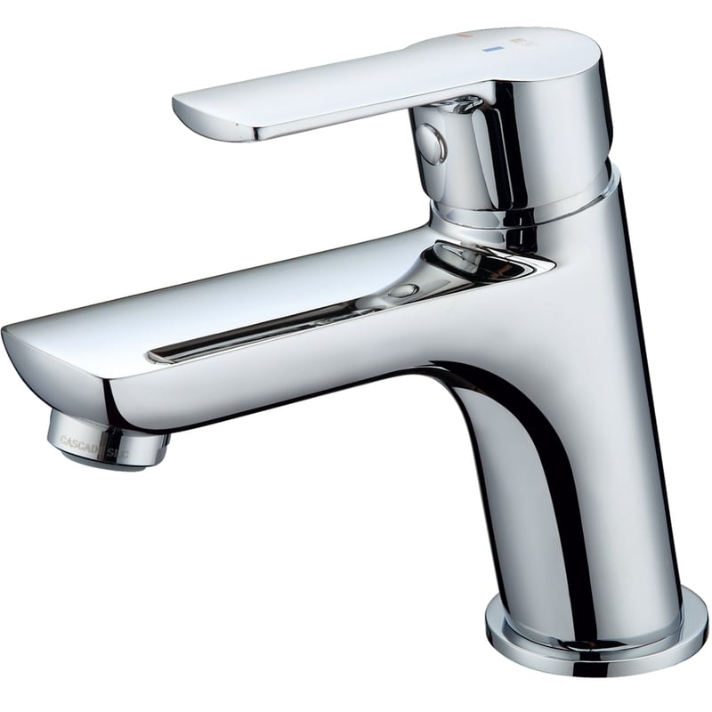 Incli chromowana bateria umywalkowa z oszczędnością energii