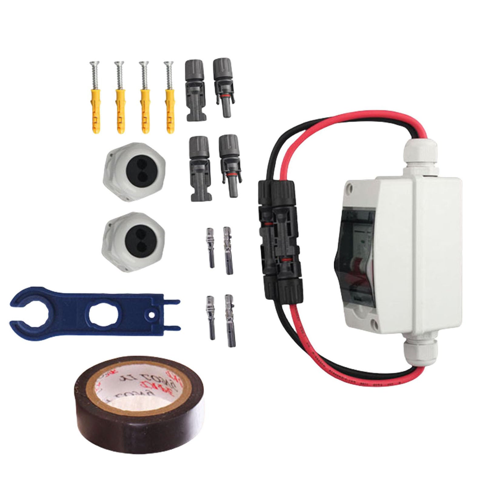INTERRUTTORE CIRCUITO SICURO ed efficiente 1P AC MCB 600V 125A per impianto fotovoltaico EUR 18
