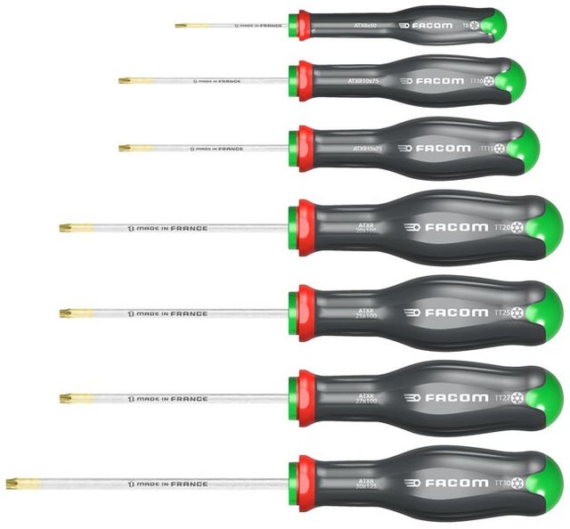 FACOM - Jeu de 7 Tournevis Protwist Torx ATXR.J7PB