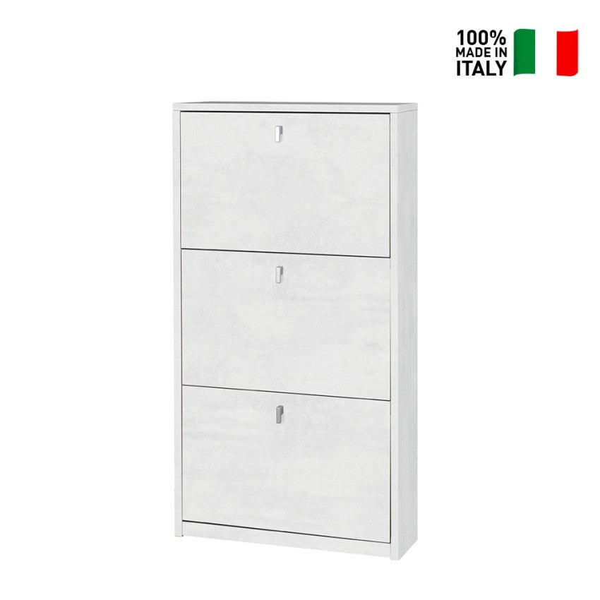 Meuble à chaussures en Bois Blanc 7 paires maximum - 2