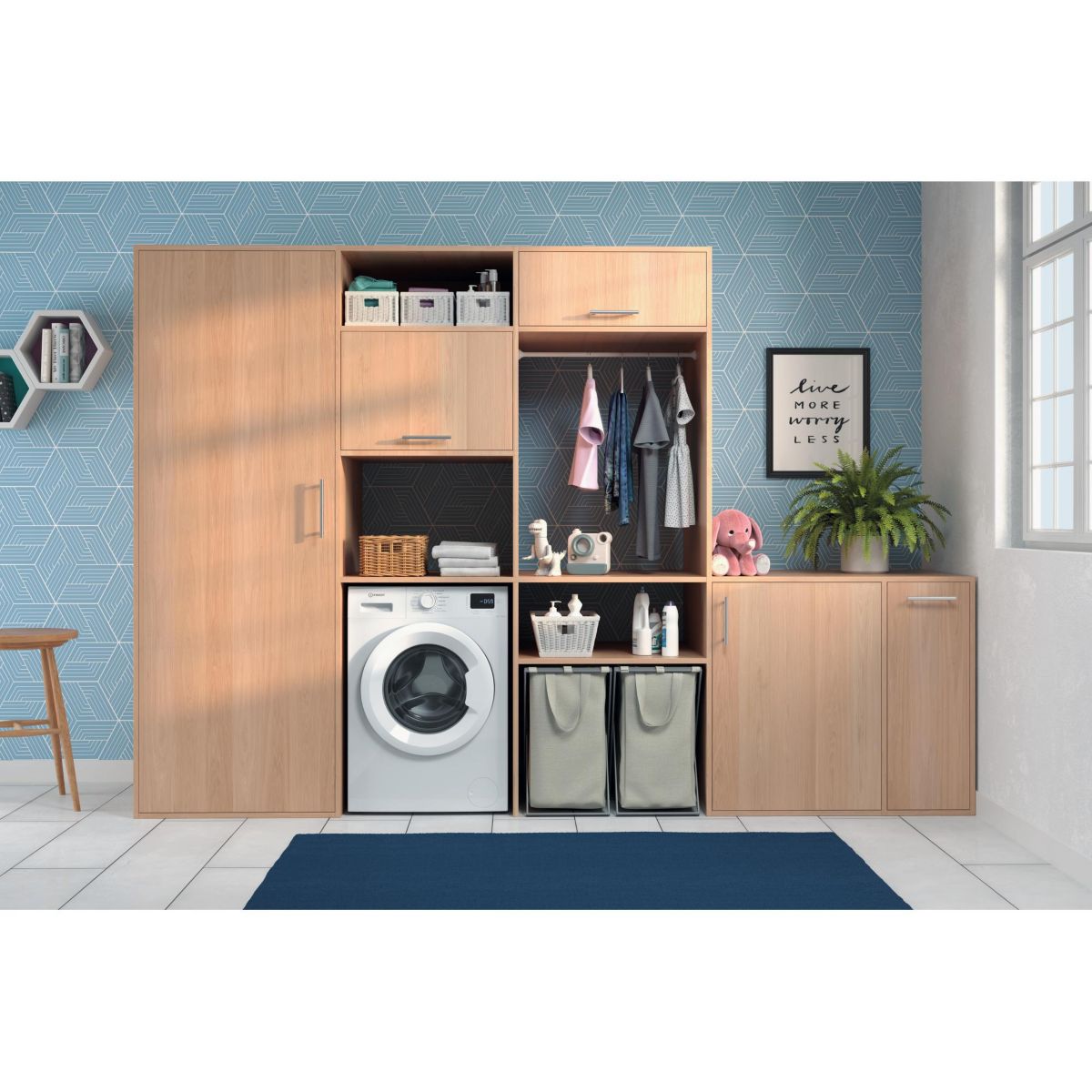 Lave linge hublot INDESIT IM642MYTIMEFR - 7