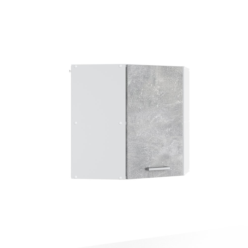 Vicco Szafka wisząca narożna R-Line, Beton, 57 cm