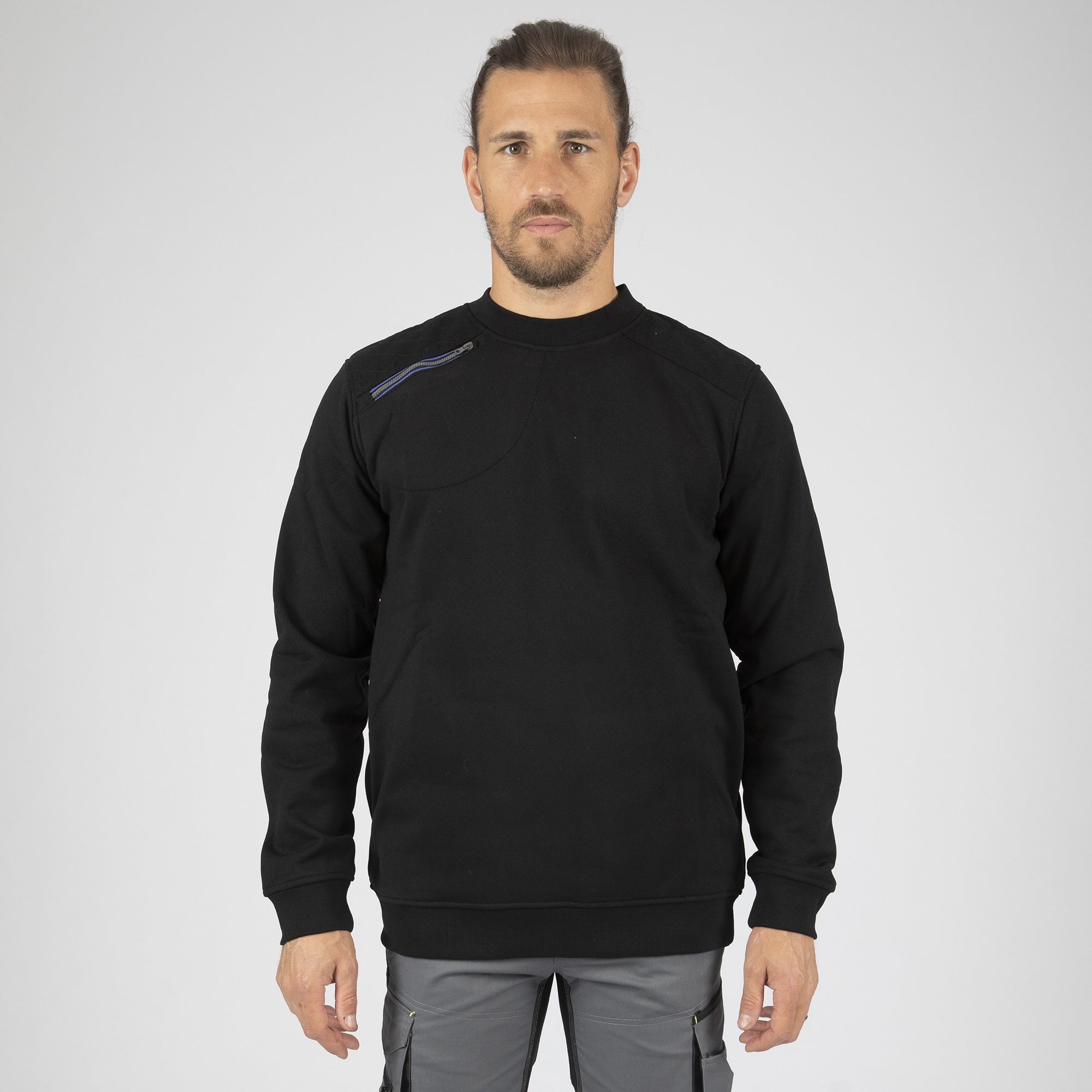 LEON - SWEAT DE TRAVAIL - 1220 Noir S - 2