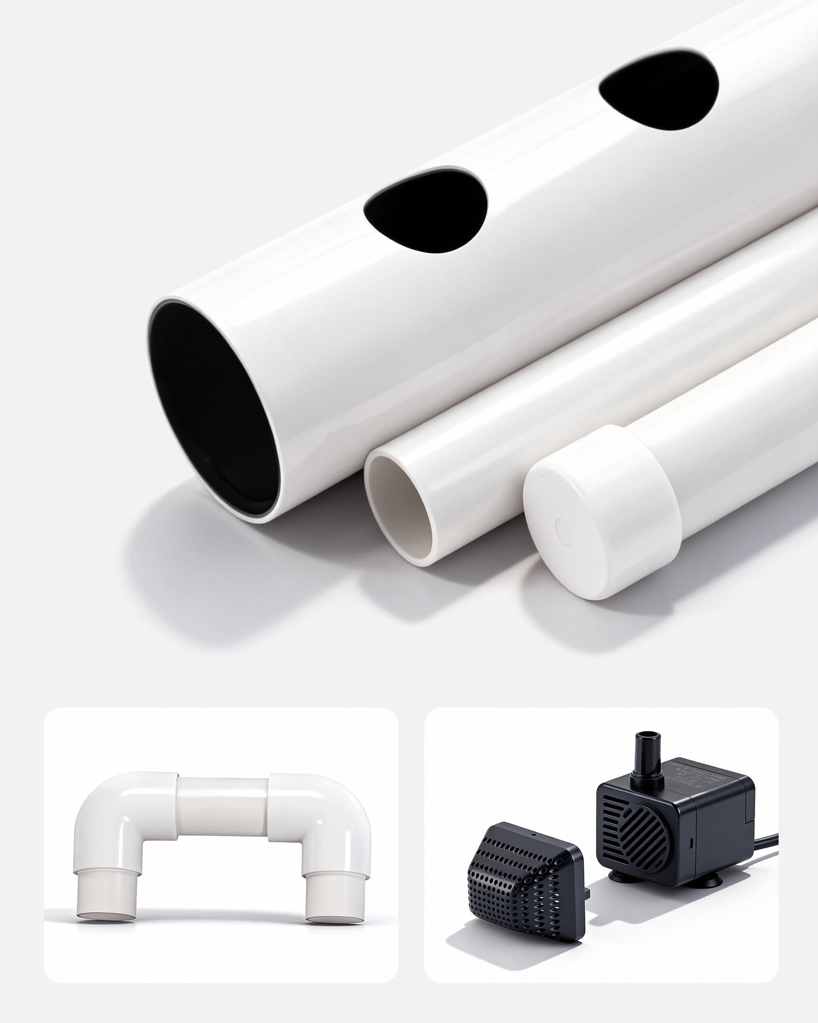 Kit de Culture Hydroponique VEVOR NFT Système Hydroponique à 3 Niveaux avec 108 Emplacements pour Jardin Intérieur Culture de Légumes Fruits Herbes - 3