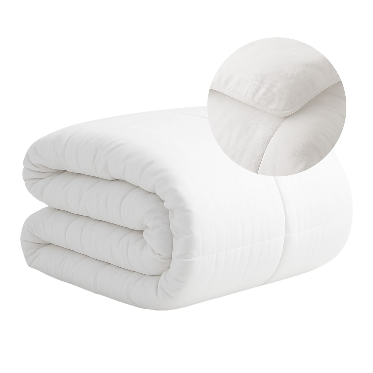 Edredão Nórdico Branco 400g Cama 180cm (260x240) Donegal Collections - 6