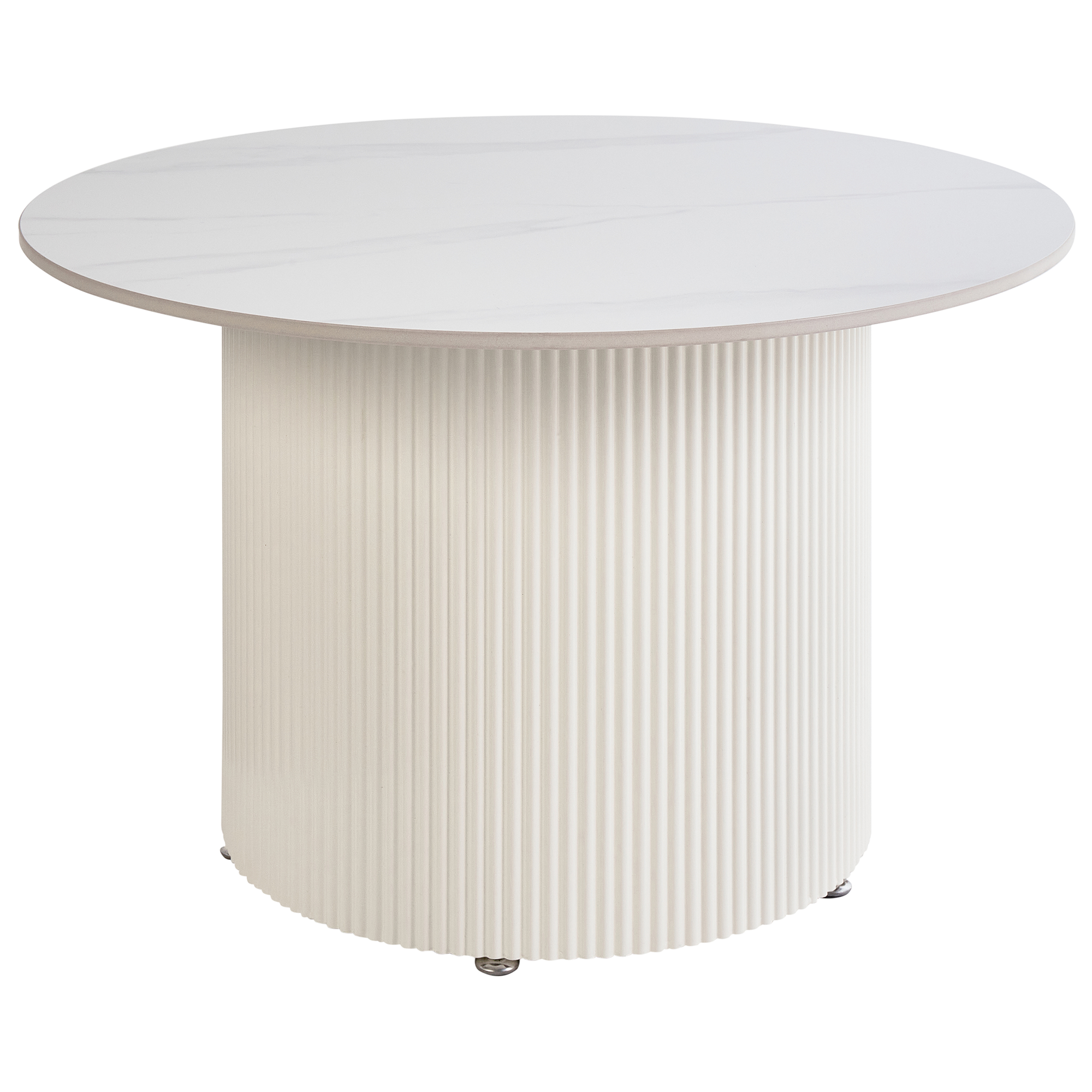 Beliani Mesa De Centro Leona Cerámica Beige/Claro , Leroy Merlin