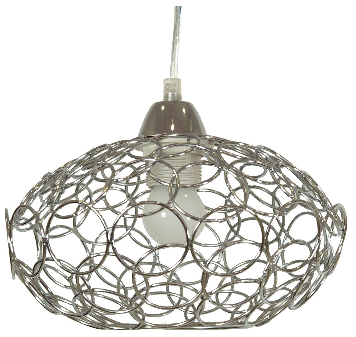 Lampa sufitowa Pinia chromowana 1xE27x60W wym: 90 x 25 x 25 cm metal Candellux
