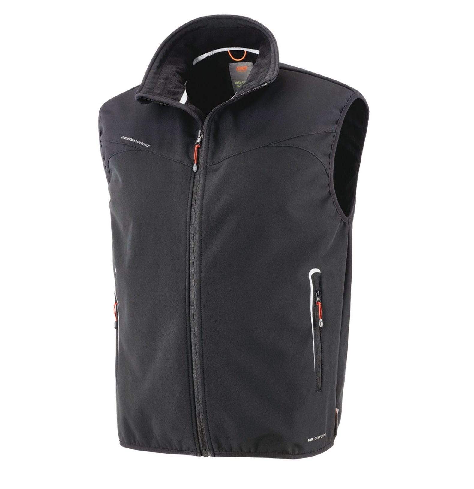 Coupe-vent zippé à capuche bleu marine homme Coupe-vent zippé à capuche bleu marine homme