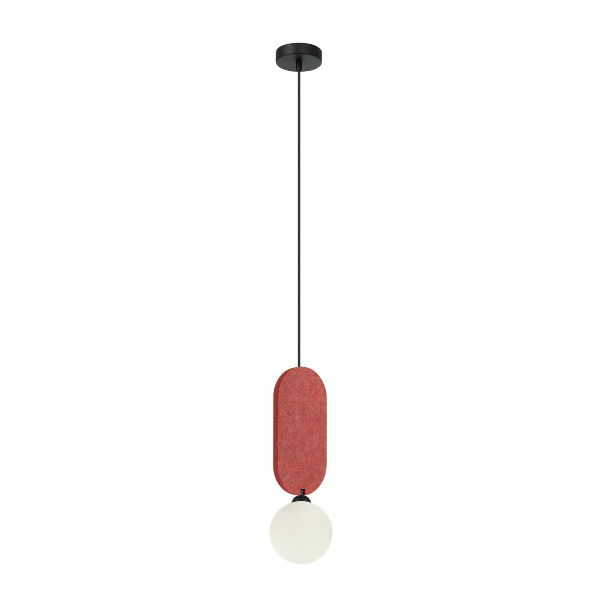 Lampa wisząca LORENZO czarna 1 x G9 x 25W wym: 118 x 12 x 12 cm Italux
