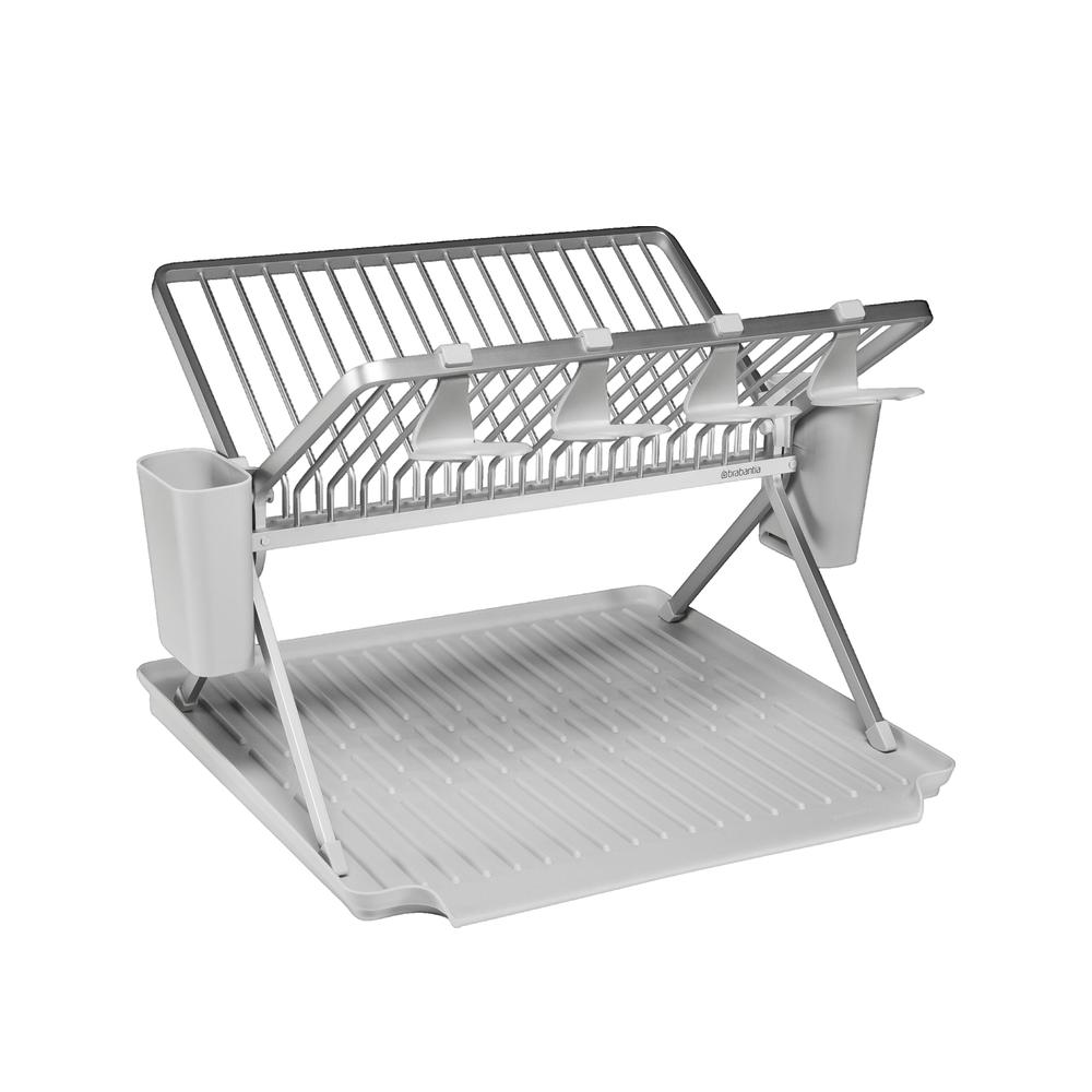 Brabantia Sinkside Escurreplatos Plegable, Grande2, Light Grey , Leroy Merlin