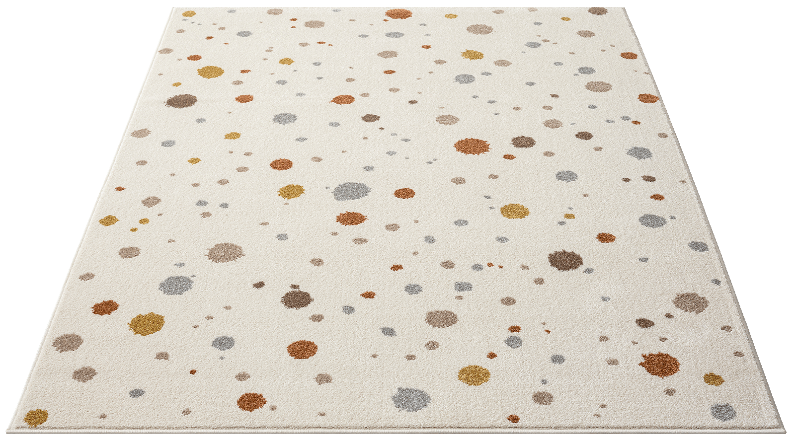 the carpet Beat Kids Tapis Moderne et Doux pour Enfant, Facile d'entretien, Crème, 80 x 150 cm - 2