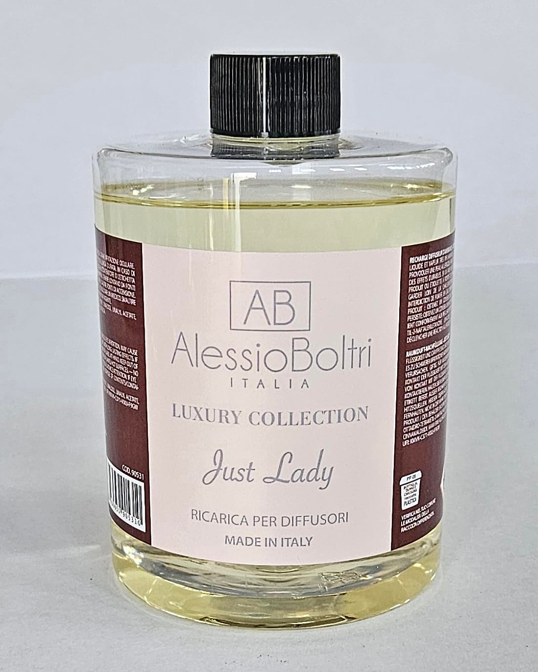 Ricarica Profumo Lavanda Per Diffusori Luxury AB AlessioBoltri - 500 Ml, Made In Italy - Foto 13