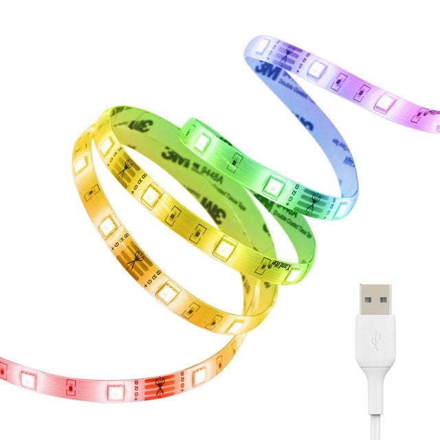 Xanlite - Ruban LED TV (kit complet) - 2m - RGB multicolore - LSBKTVRVB