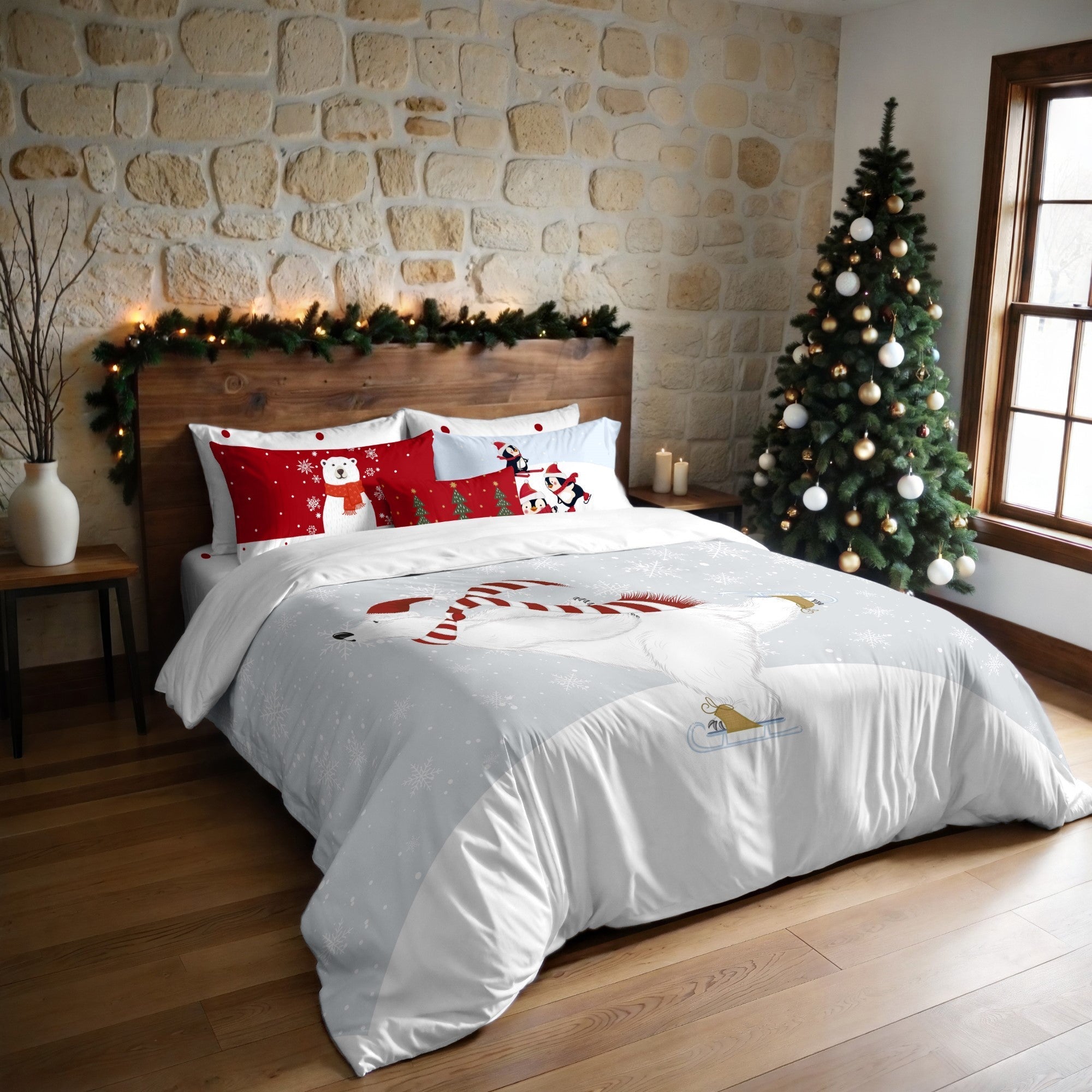 Housse de couette avec boutons-pression Laponia 55 240x220 cm - 2