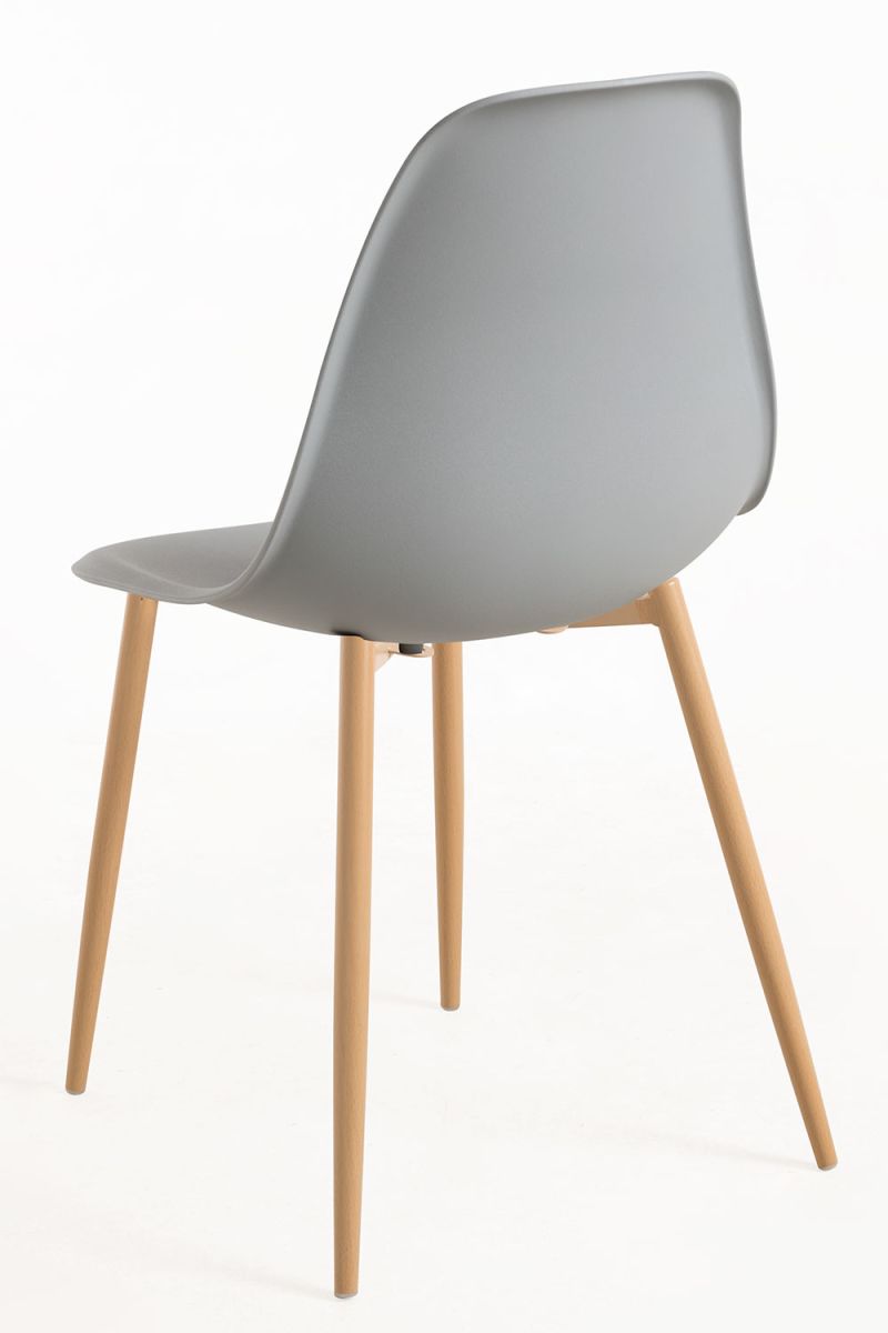Regalos Miguel - Packs Sillas Comedor - Pack 6 Sillas Mykle - Gris claro - 4