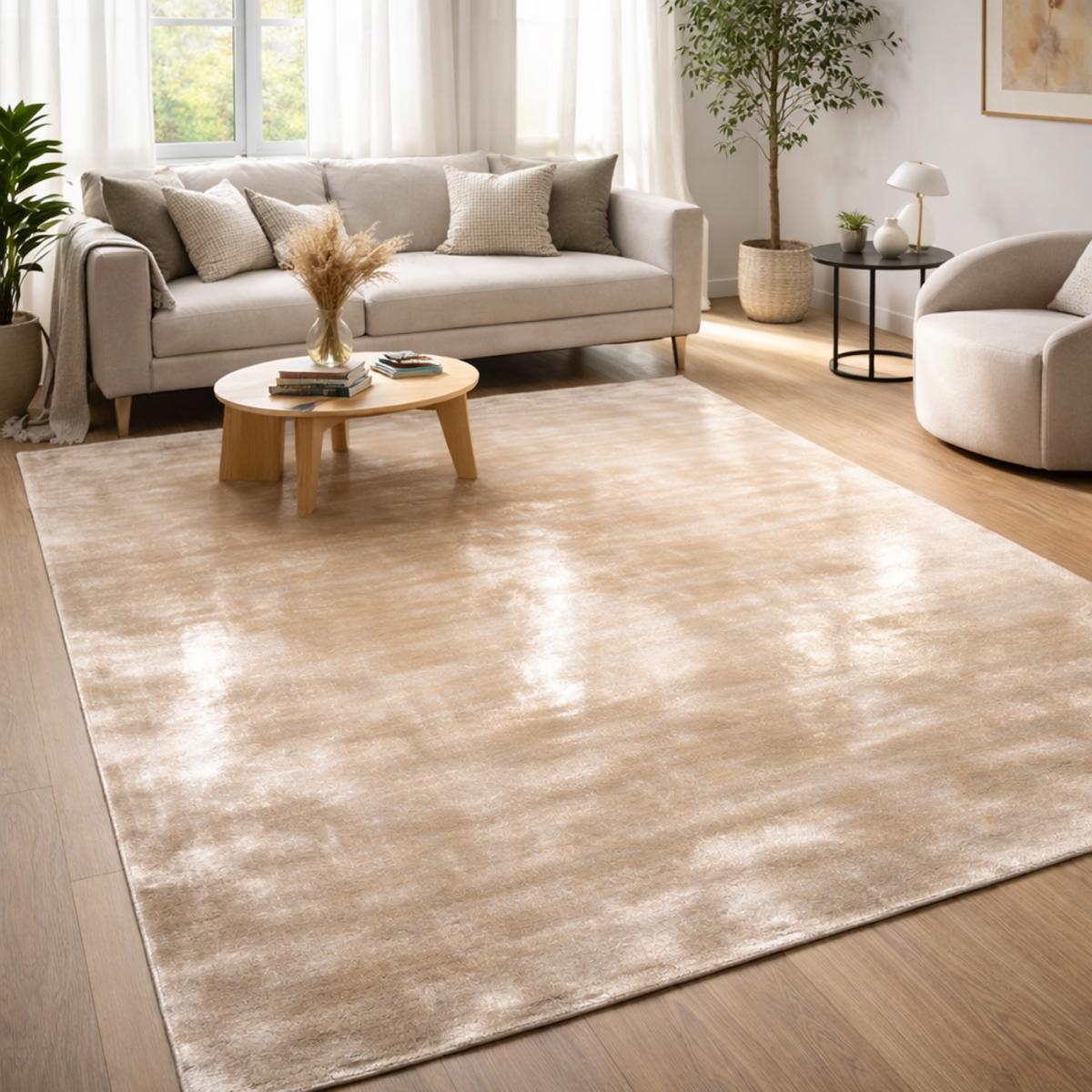 Grand Tapis Marocain Propylène Multicolore - 180 X 258 Cm - Salle à Manger Ou Salon