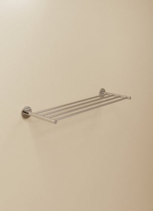 COSMIC Duo Patère Ronde Chromée Pour Salle De Bain - Fixation Murale Adhésive Ou Vis - Lot De 2